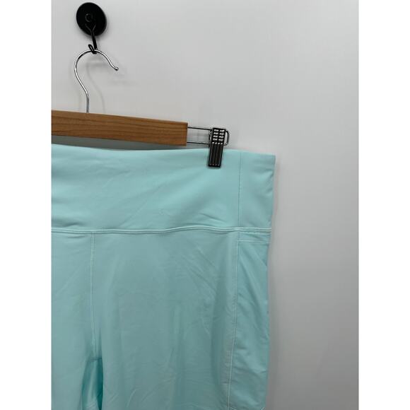 Calia High-Rise Bike Short Women XXL Baby Blue Compression 5" Inseam NWT - Picture 3 of 7